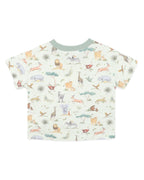 Bebe Sway Organic Print Tee
