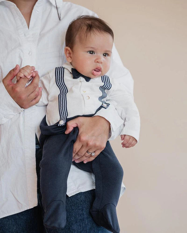 OLIVER GENTLEMAN ONESIE