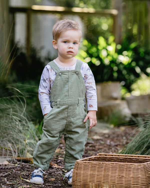Bebe Isaac Cord Overalls