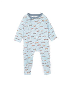 Bebe Alvin Car Organic LS Zipsuit