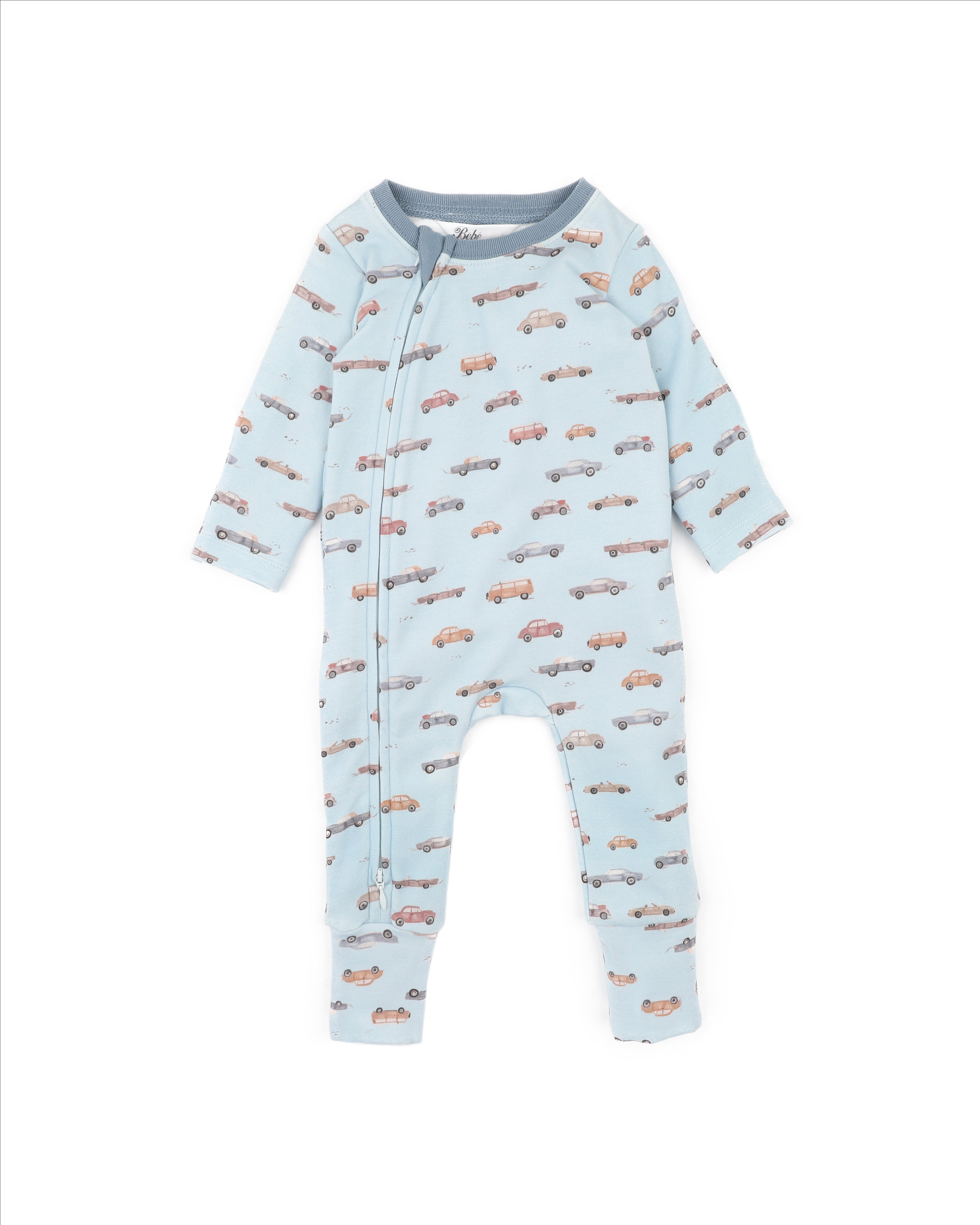 Bebe Alvin Car Organic LS Zipsuit