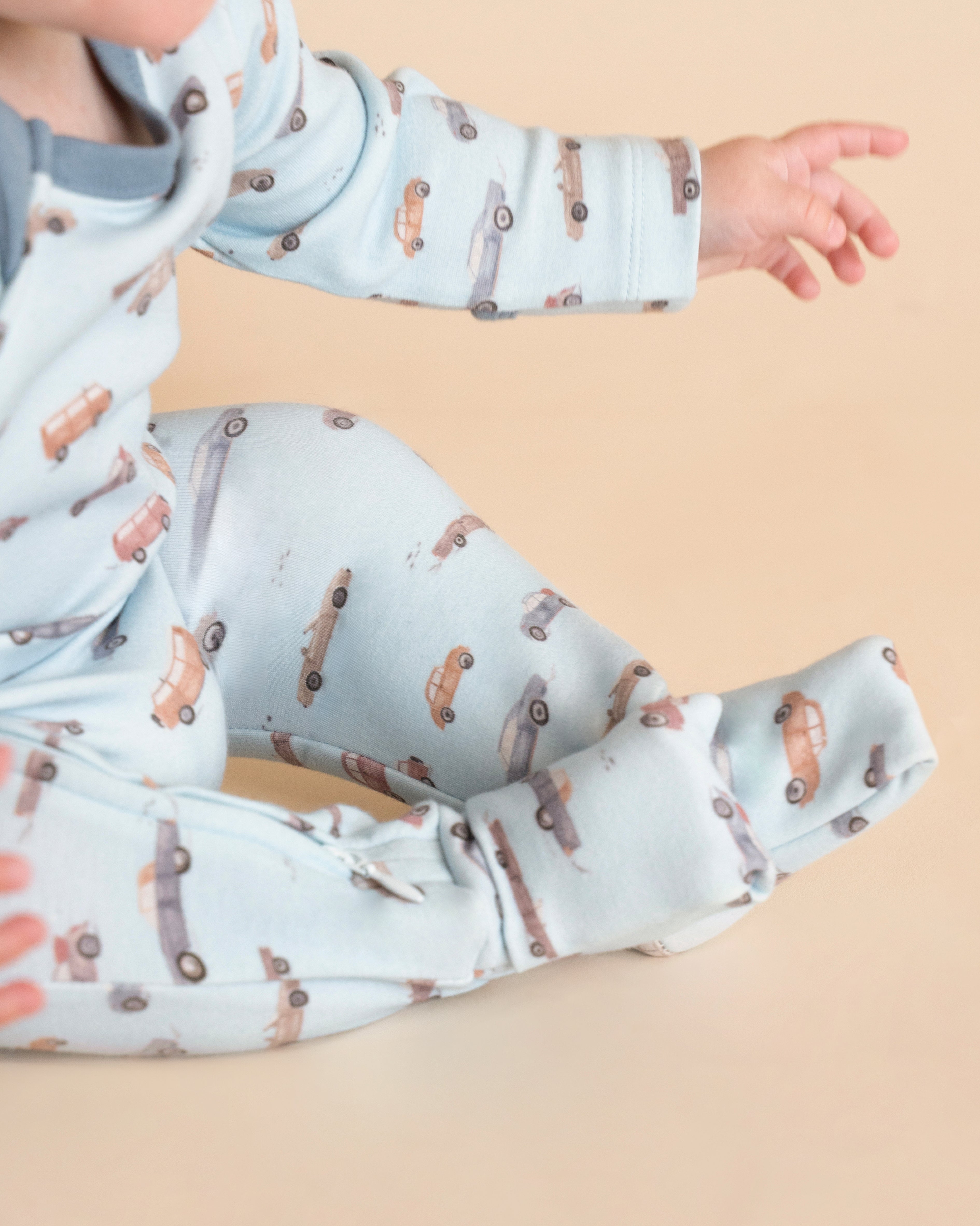 Bebe Alvin Car Organic LS Zipsuit