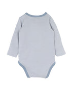 Bebe Alvin Organic Stripe LS Bodysuit