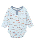 Bebe Alvin Car Organic LS Bodysuit
