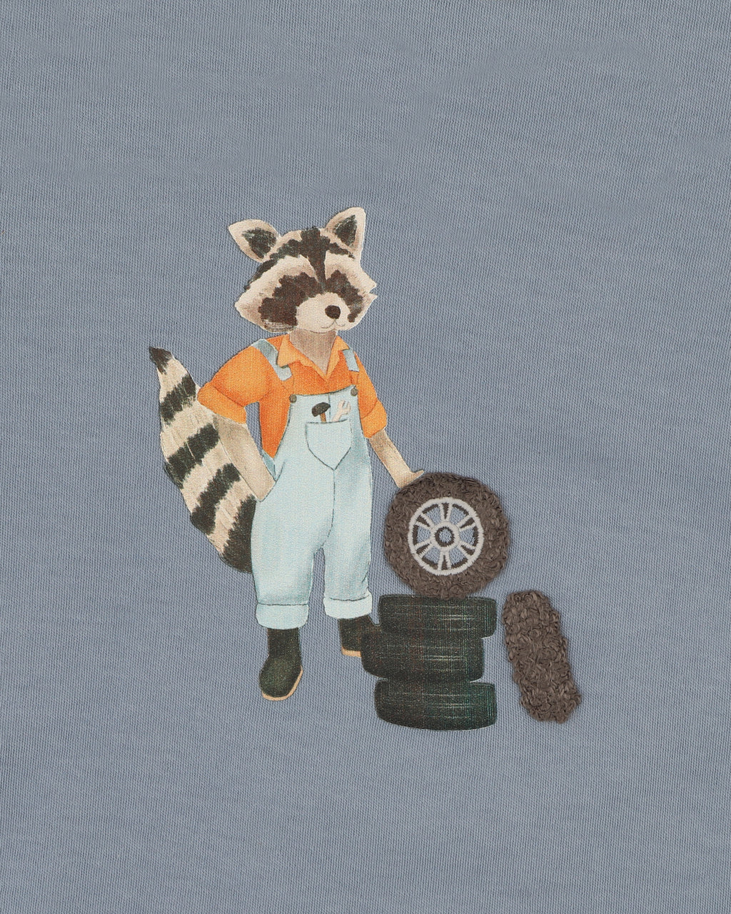 Bebe Alvin Raccoon Organic LS Tee