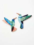 Jones & Co Canopy Hummingbird Wall Art Set