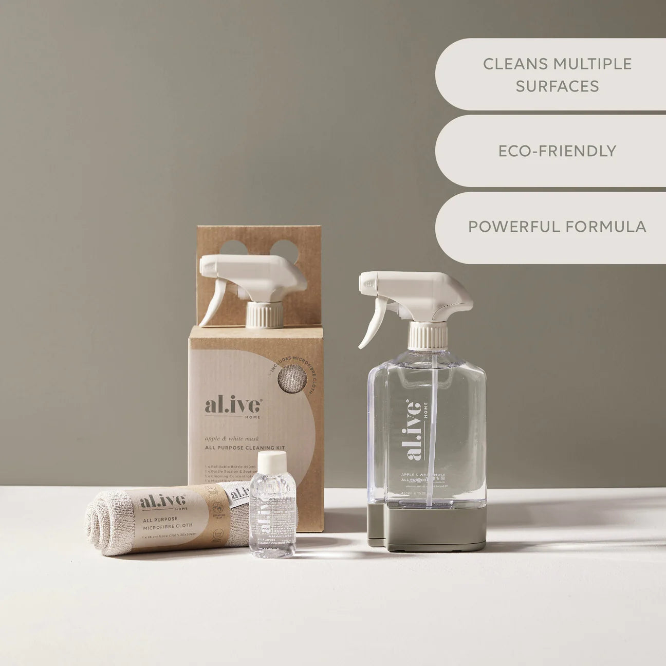 Al.ive Body All Purpose Cleaning Kit