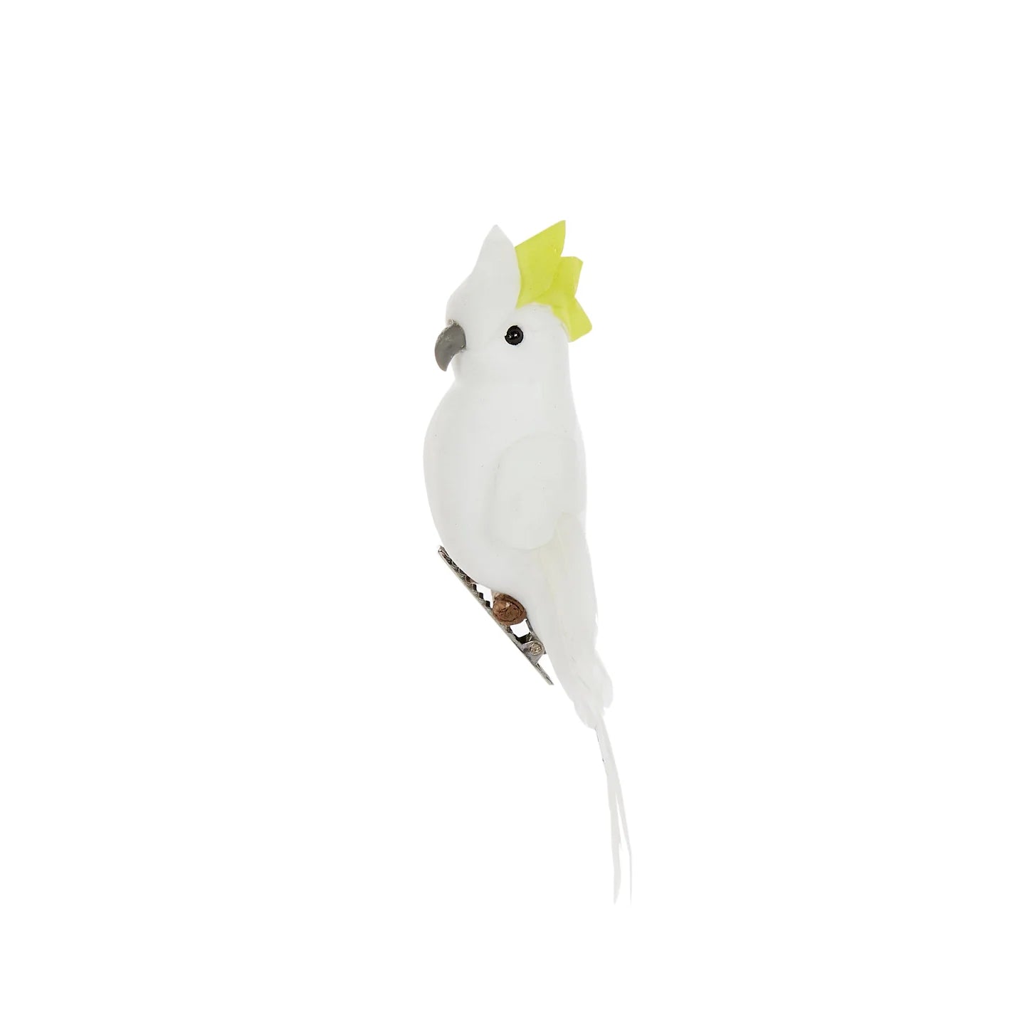 Holly & Ivy - Yellow Cockatoo Clip Bird