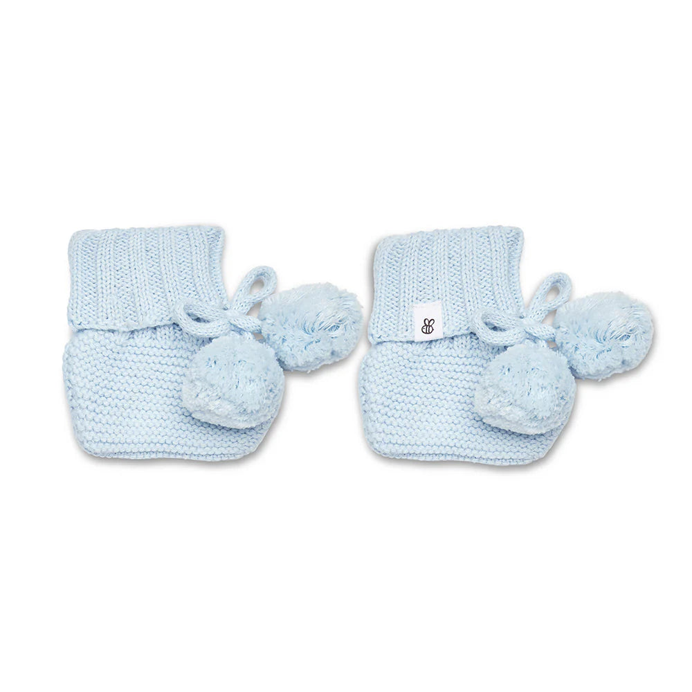 Snuggle Hunny Organic Cotton Knit Booties - Assorted