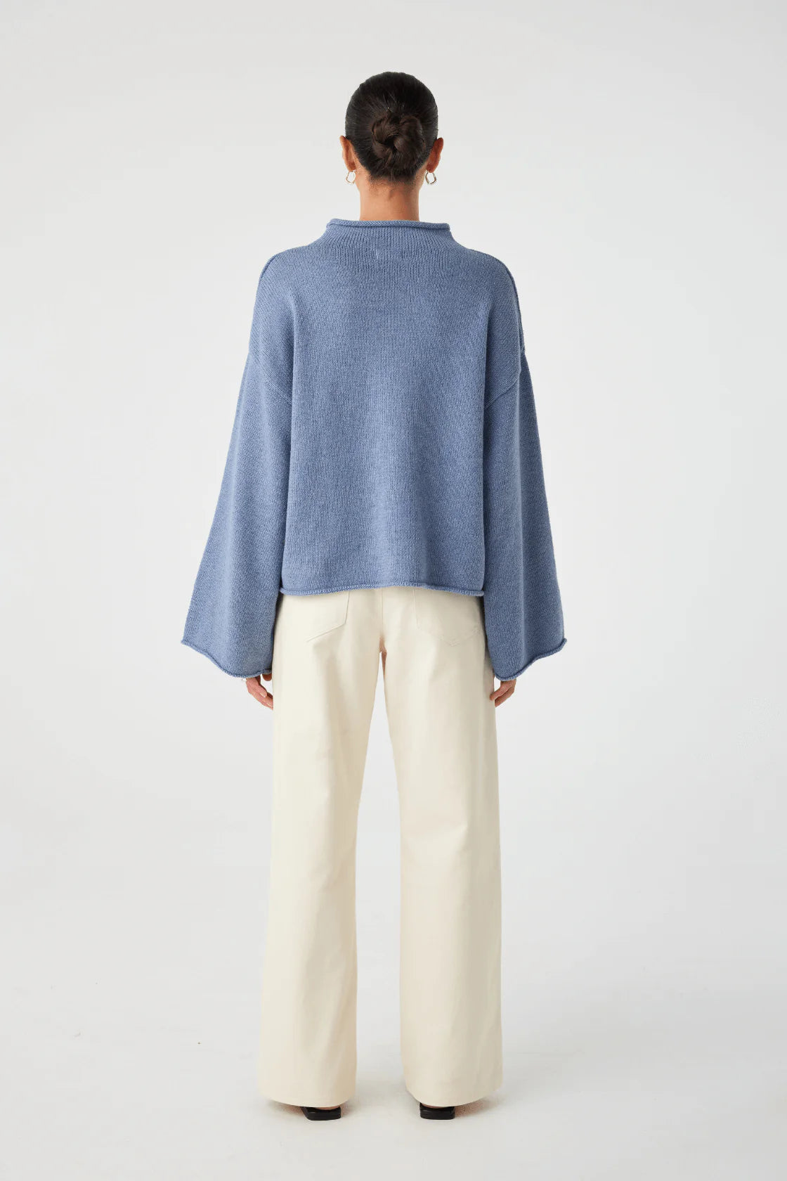 ARCAA Maeve Sweater - Denim Blue