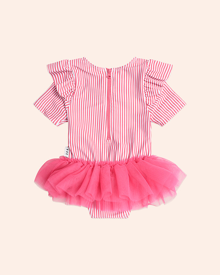 Huxbaby Ballerina Swimsuit Cherry Pie Stripe