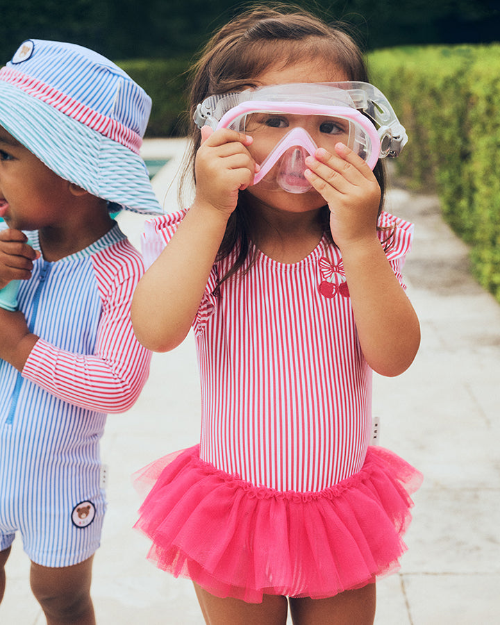 Huxbaby Ballerina Swimsuit Cherry Pie Stripe