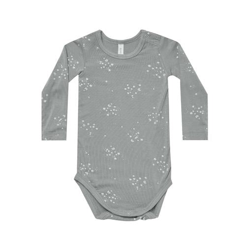 Quincy Mae Bamboo Long Sleeve Bodysuit || Twinkle