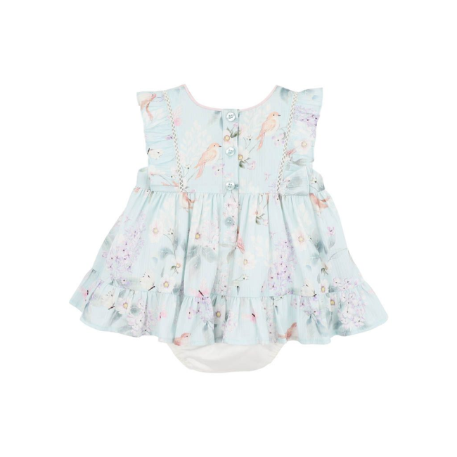 Bebe Madelyn Print Overlay Dress