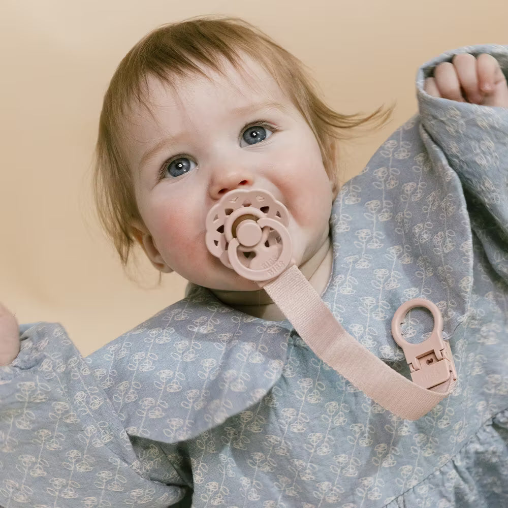 Bibs Pacifier Clip Loop - Assorted