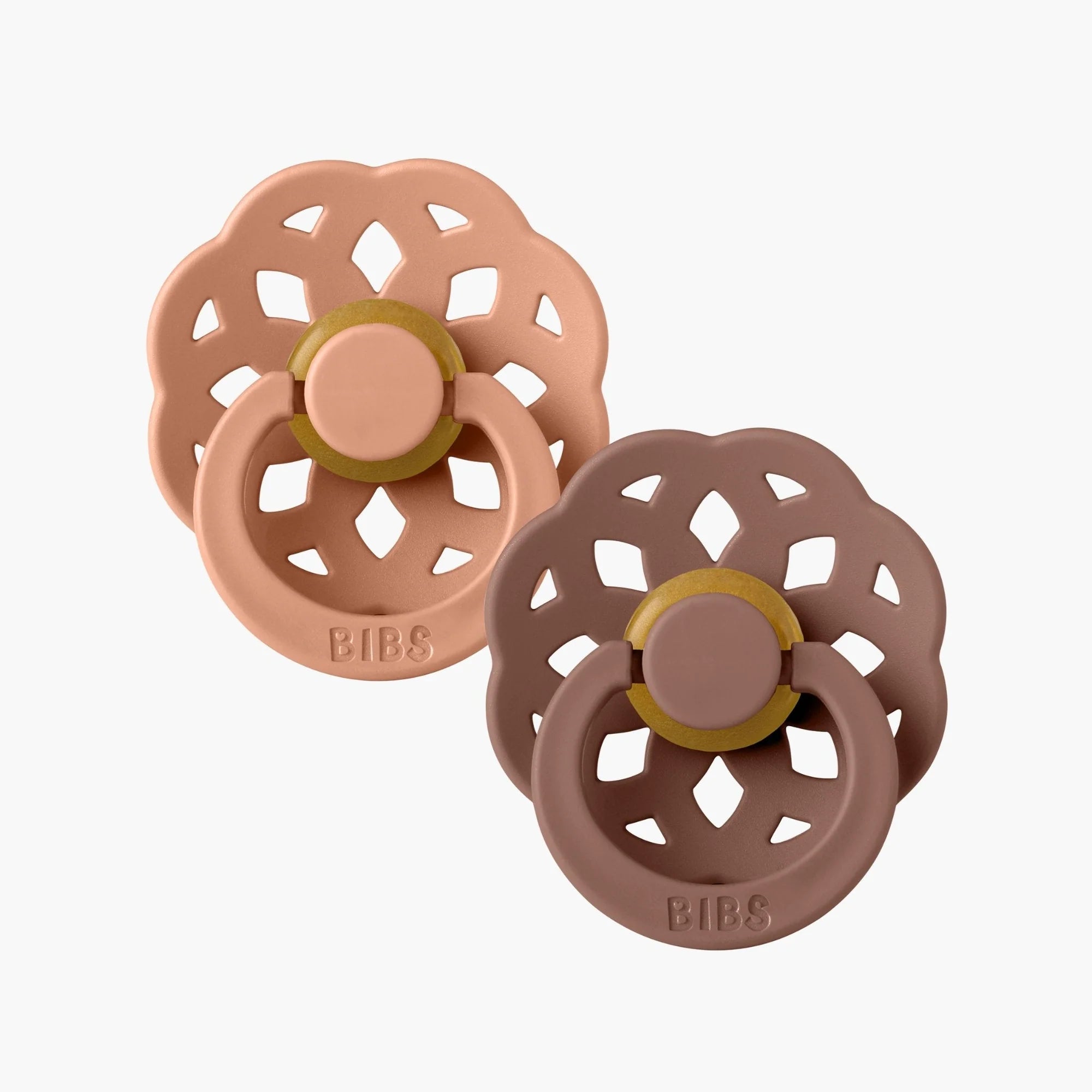 BIBS Boheme Double Pack - Assorted (Round/Natural Rubber)