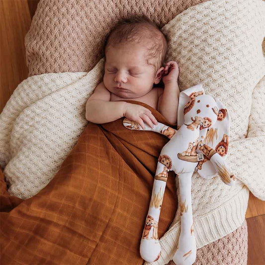 Snuggle Hunny Bronze Organic Muslin Wrap