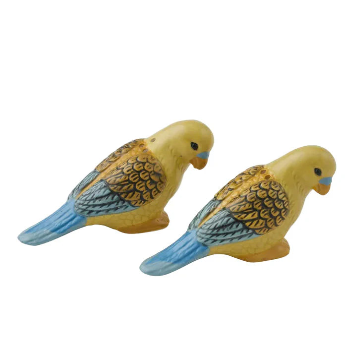 Goldie Gifts Kylie Cheeky Budgie Salt & Pepper 11 X 4 X 5 cm