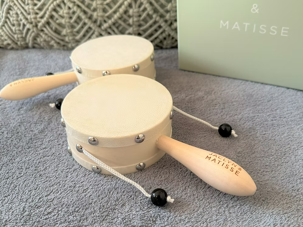Jaclyn & Matisse Wooden Hand Drum