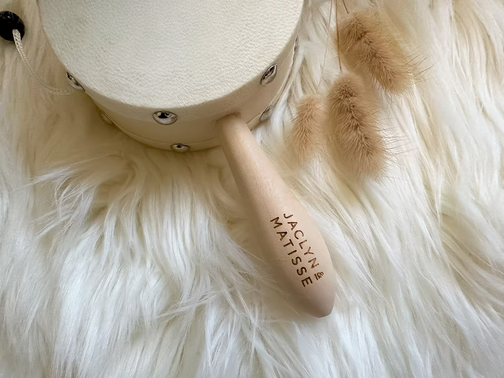 Jaclyn & Matisse Wooden Hand Drum