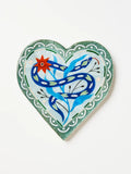 Jones & Co Fable Snake Heart Blue
