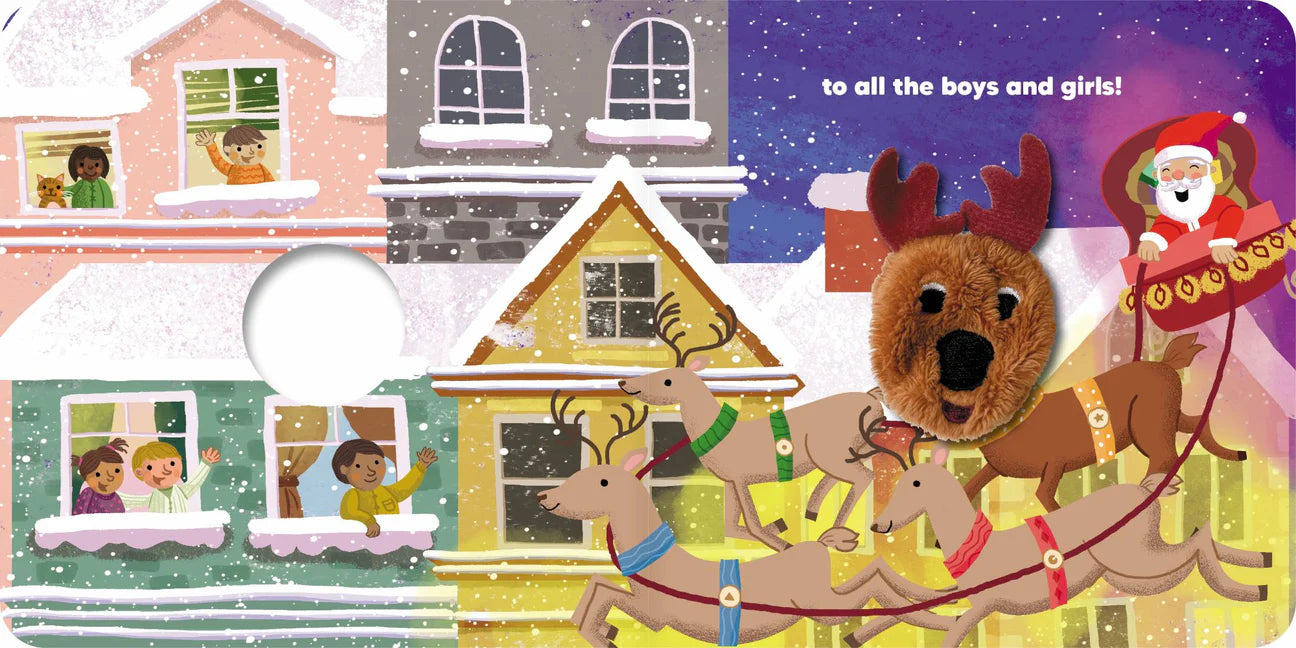 Lake Press Finger Puppet Book - Little Reindeer