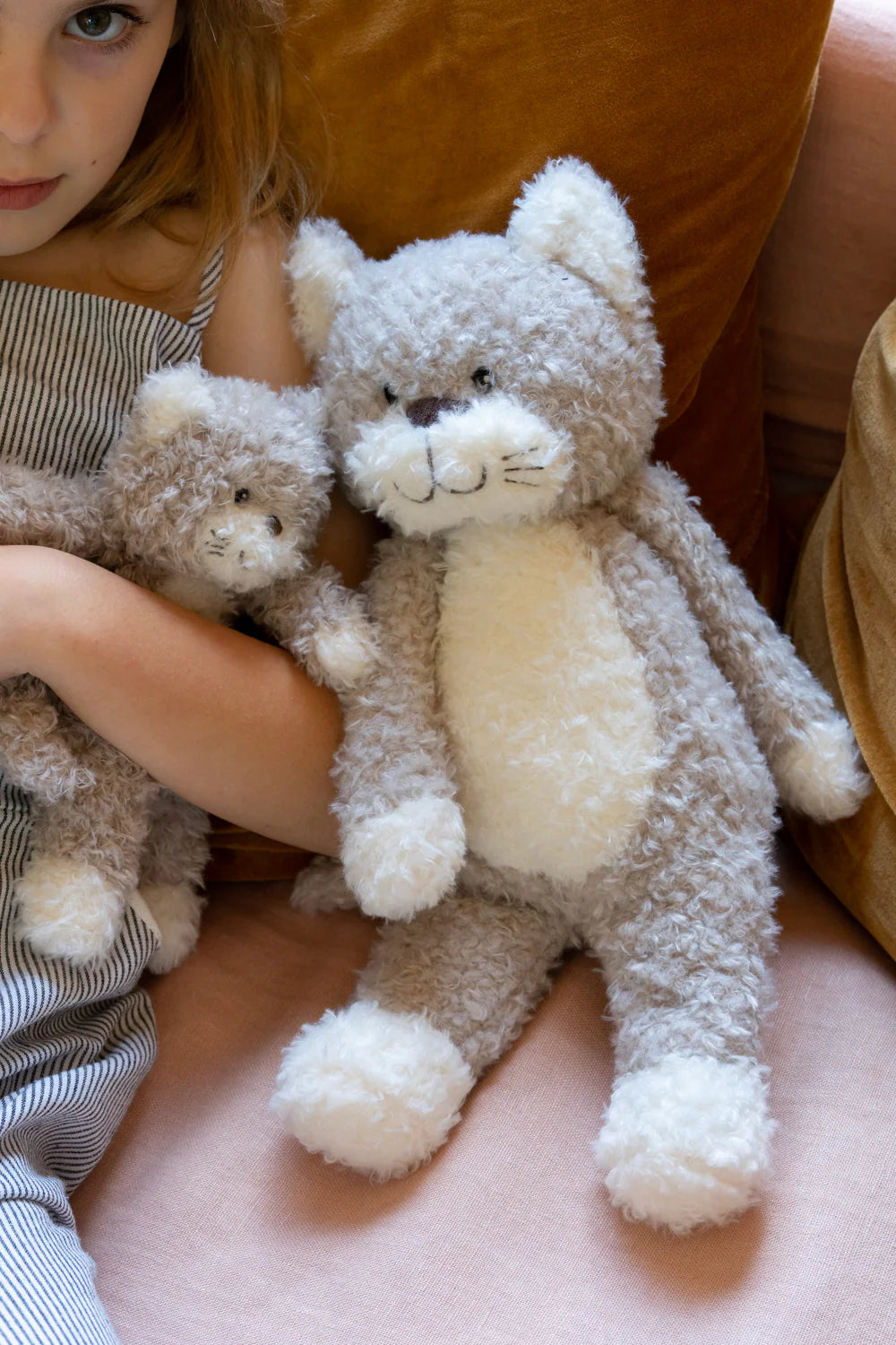 Nana Huchy Checkers the Kitten Grey