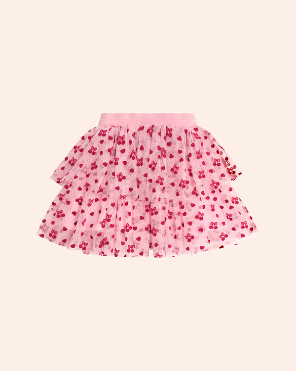 Huxbaby Cherry Pie Tulle Skirt