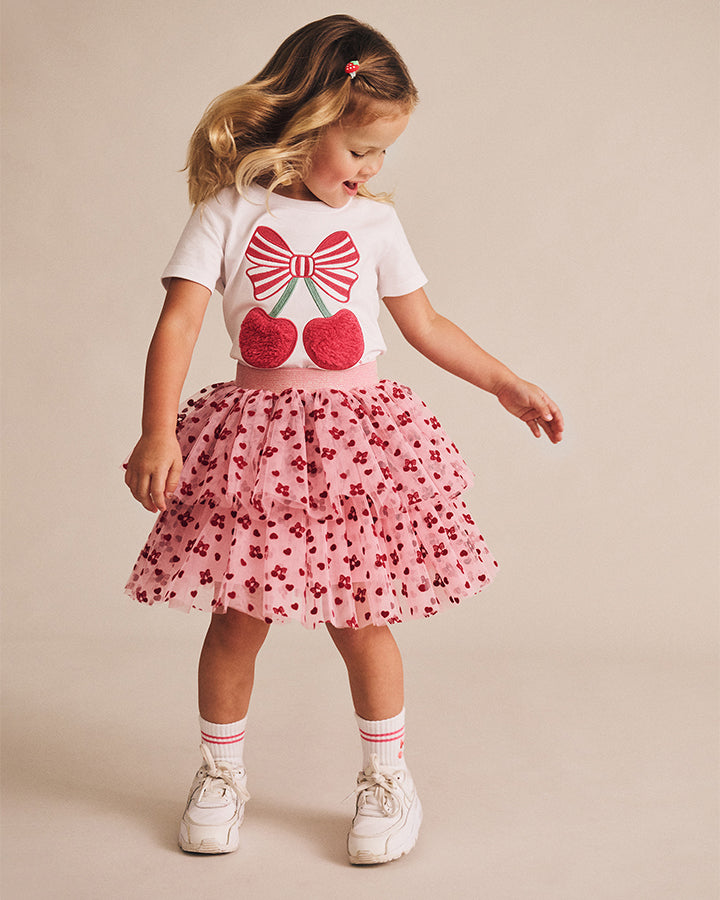 Huxbaby Cherry Pie Tulle Skirt