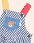 Huxbaby Classic Stripe Short Overalls