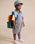 Huxbaby Classic Stripe Short Overalls