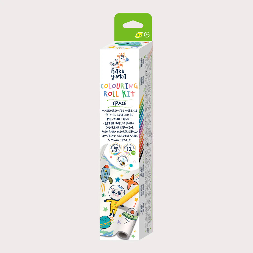 Haku Yoka Colouring Roll Kit - Space