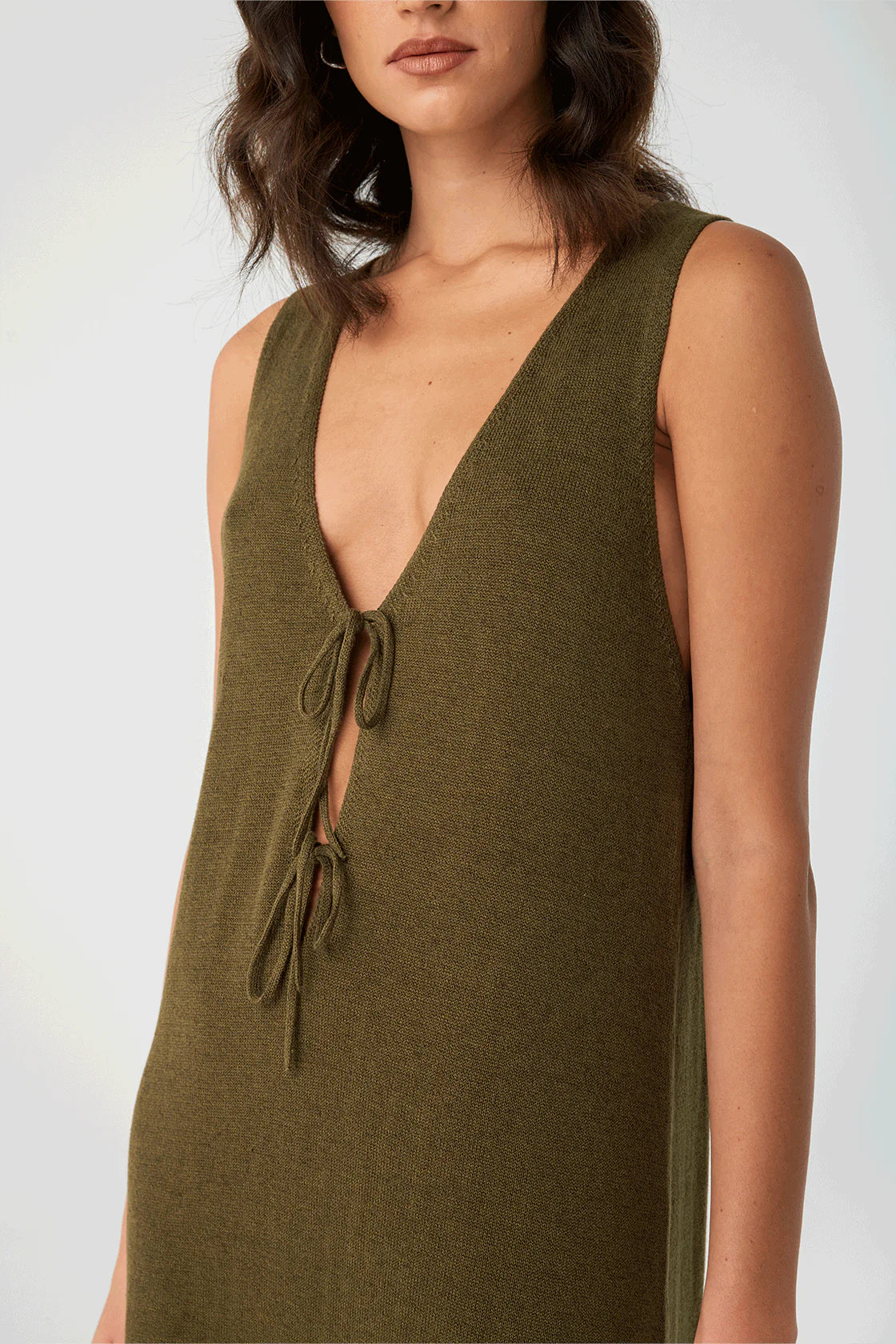 ARCAA Poppy Reversible Maxi Dress - Olive