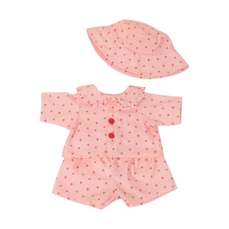 Olli Ella ON THE GO OUTFIT Strawberry