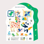 Haku Yoka 6 Dino Finger Crayons