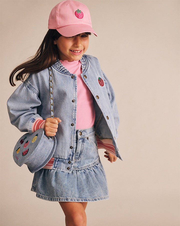 Huxbaby Dreamy Denim Frilly Skirt