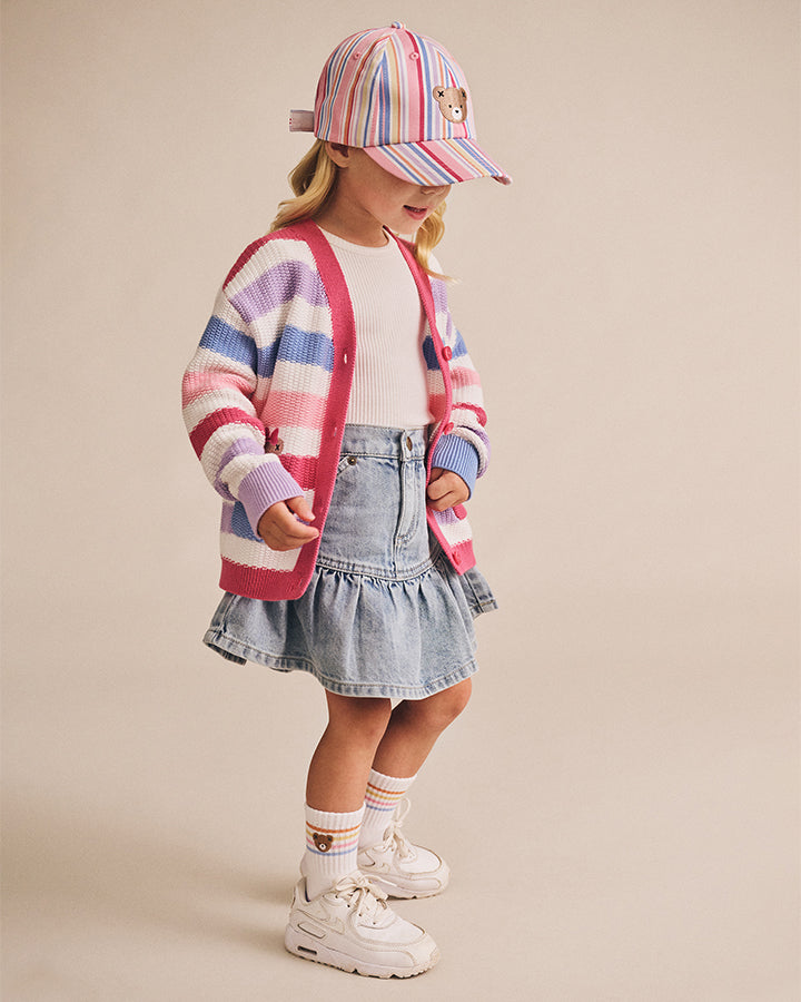 Huxbaby Dreamy Denim Frilly Skirt