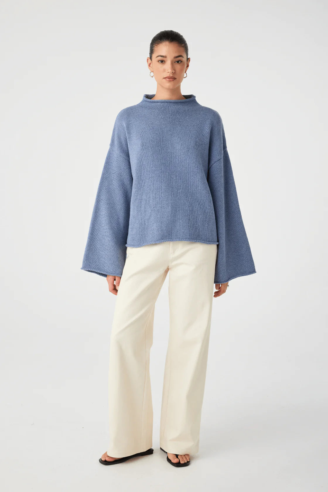 ARCAA Maeve Sweater - Denim Blue