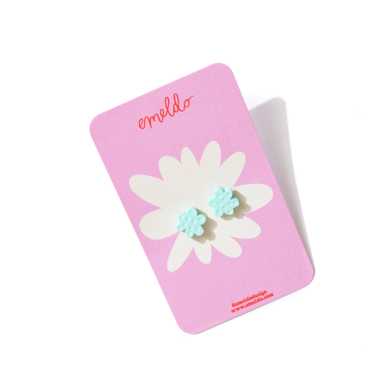 Emeldo Flower Studs