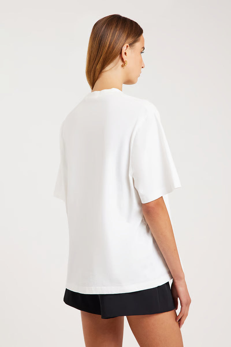 Ena Pelly Coral Floral Tee