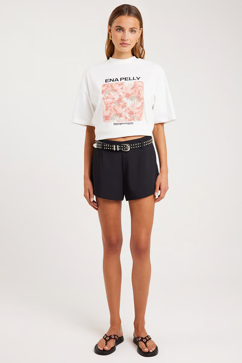 Ena Pelly Coral Floral Tee