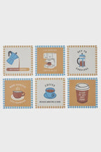 Assemble Espresso Ceramic Coaster
