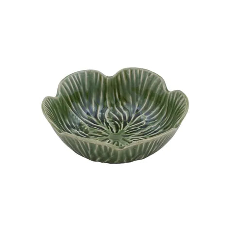 Coast to Coast Cabbage Ceramic Bowl 15x5cm Green