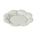 Coast To Coast Attina Ceramic Platter 30x30cm White/Blu