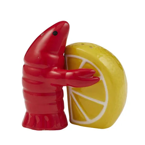 Coast to Coast Prawn/Lemon 2pc Ceramic S&P