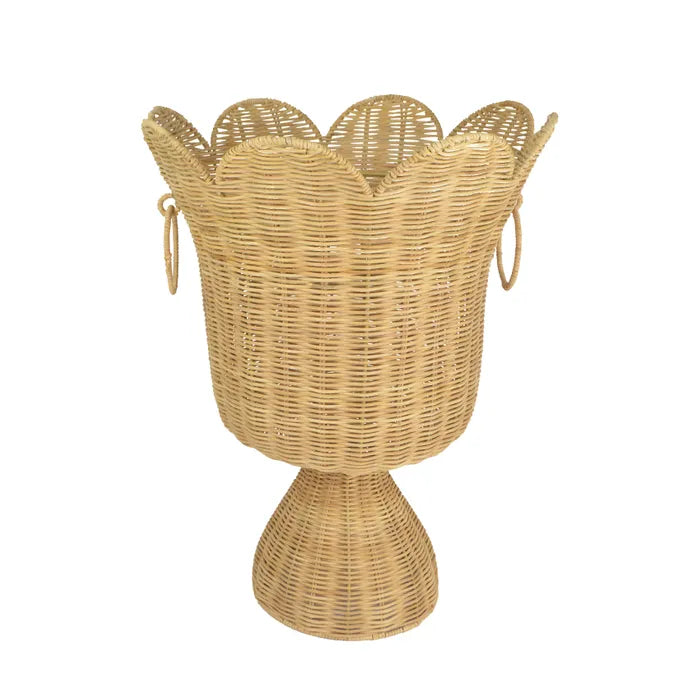Coast to Coast Pettine Rattan Tall Urn 40x52cm Natural