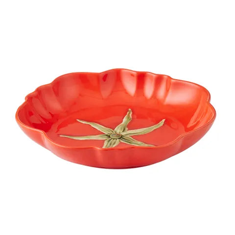 Coast to Coast Pomodoro Ceramic Shallow Bowl 26x5cm Red