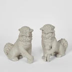 Foo Dog Sculpture Grey Set