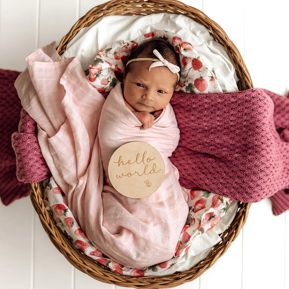 Snuggle Hunny Fairy Tale Organic Cotton Muslin Wrap