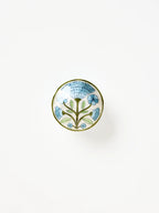 Jones & Co Samira Short Box Blue Flower